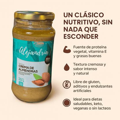 Crema de Almendras - Alejandría x230g