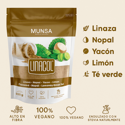 Fibra- Linacol Munsa x500g