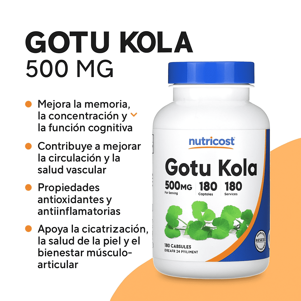 Gotu Kola - Nutricost x180caps