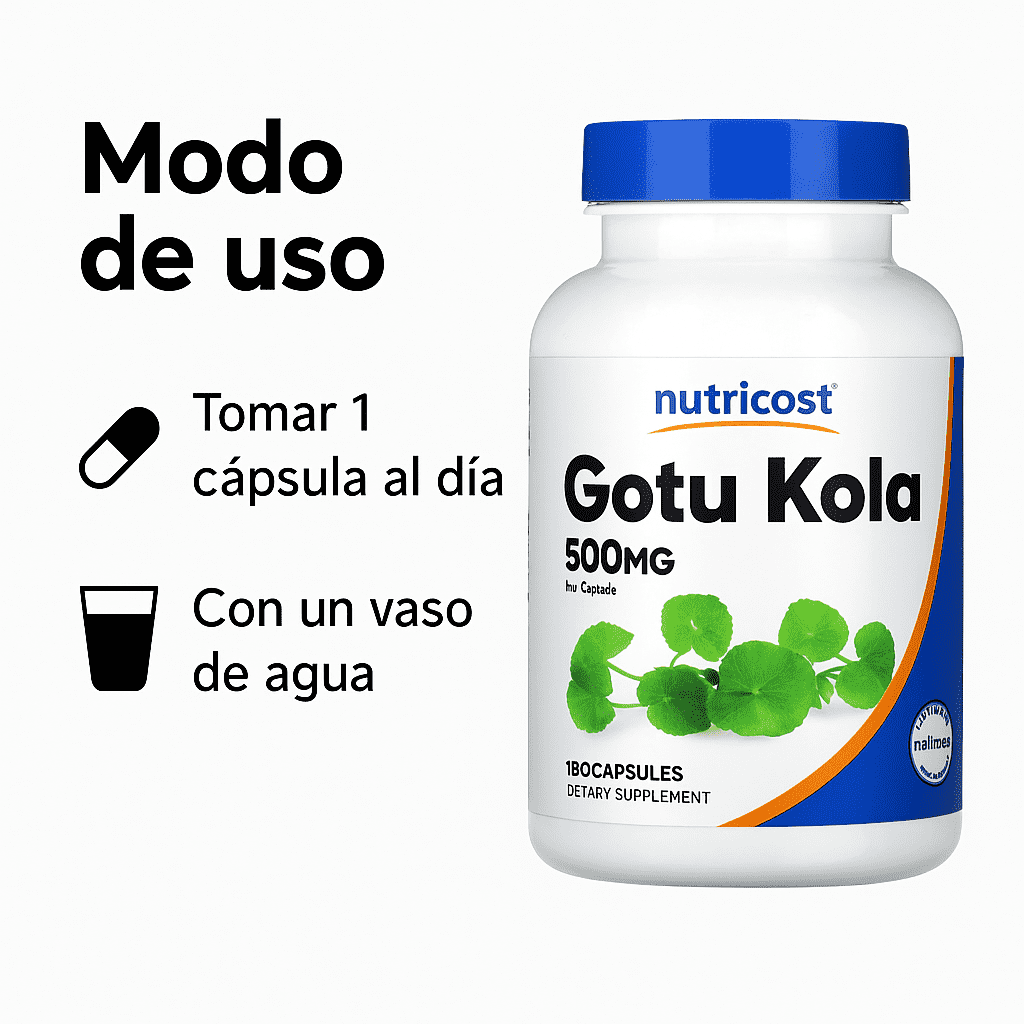 Gotu Kola - Nutricost x180caps