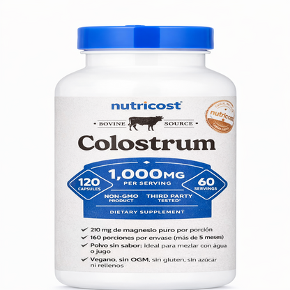Colostrum - Nutricost (Calostro Bovino) x120caps