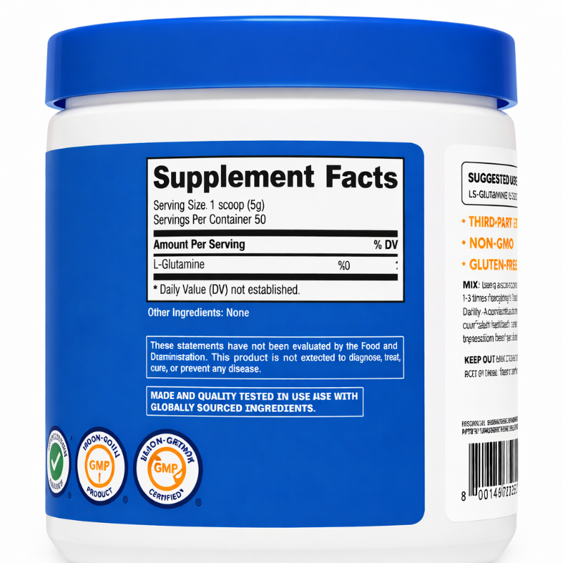 L-Glutamina en polvo - Nutricost x250g