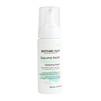 Espuma Facial Limpiadora - Botanikalia x160ml