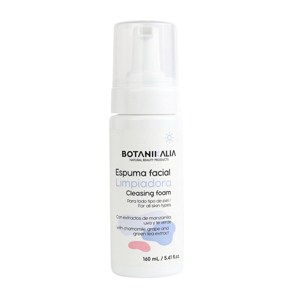 Espuma Facial Limpiadora Todo Tipo de Piel - Botanikalia x160ml