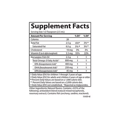 Fish Oil Kids - Jarrow Formulabs Omega 3 Niños x200ml