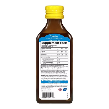 Fish Oil Kids - Jarrow Formulabs Omega 3 Niños x200ml