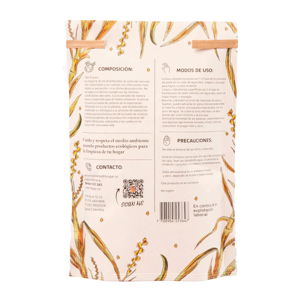 Bicarbonato De Sodio - Biogar x500gr
