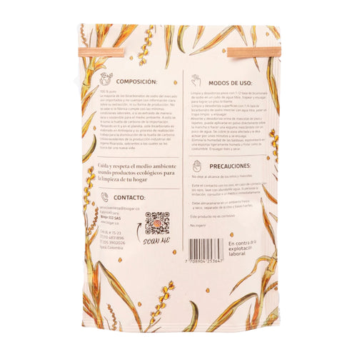 Bicarbonato De Sodio - Biogar x500gr