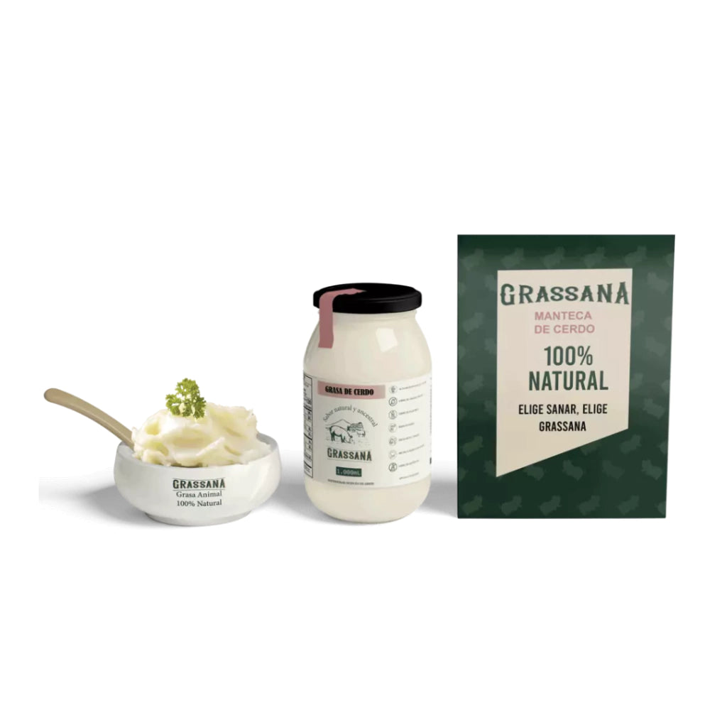Grasa Orgánica de Cerdo - Grassana x1000ml