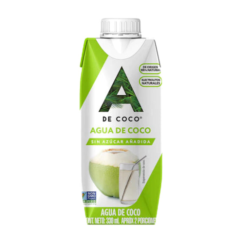 Agua De Coco - A DE COCO x330ml
