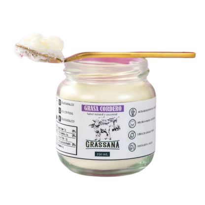 Grasa Orgánica de Cordero - Grassana x250ml
