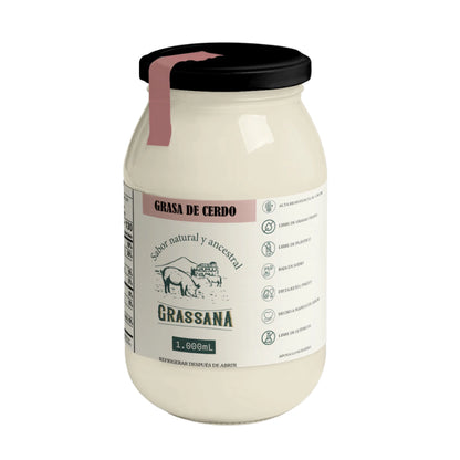 Grasa Orgánica de Cerdo - Grassana x1000ml