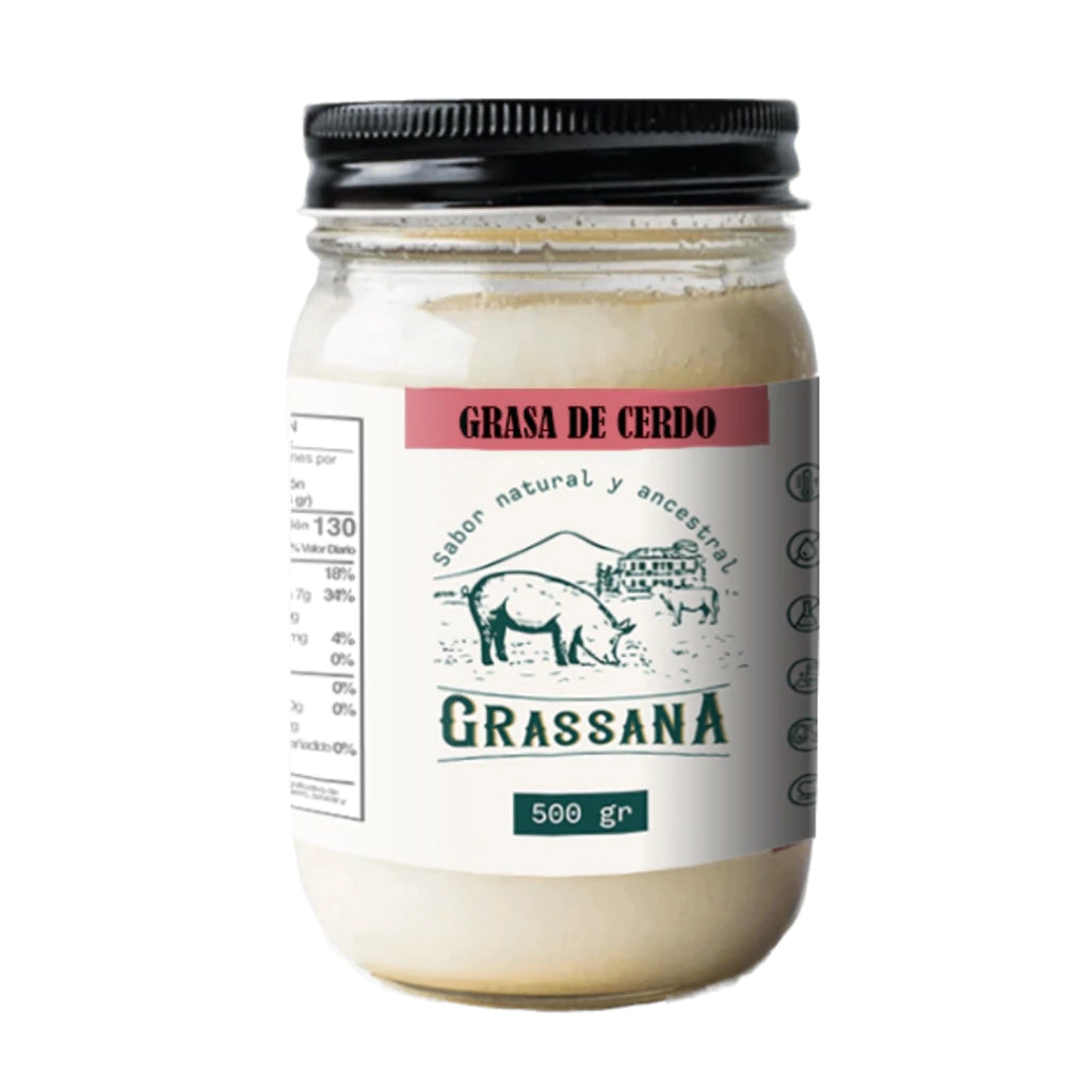 Grasa Orgánica de Cerdo - Grassana x500ml