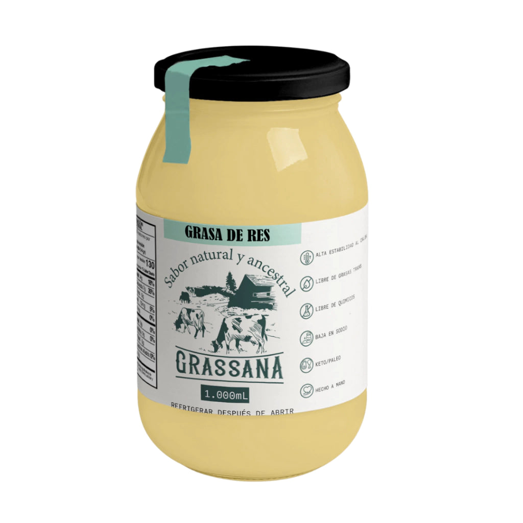 Grasa Orgánica de Res - Grassana x1000ml