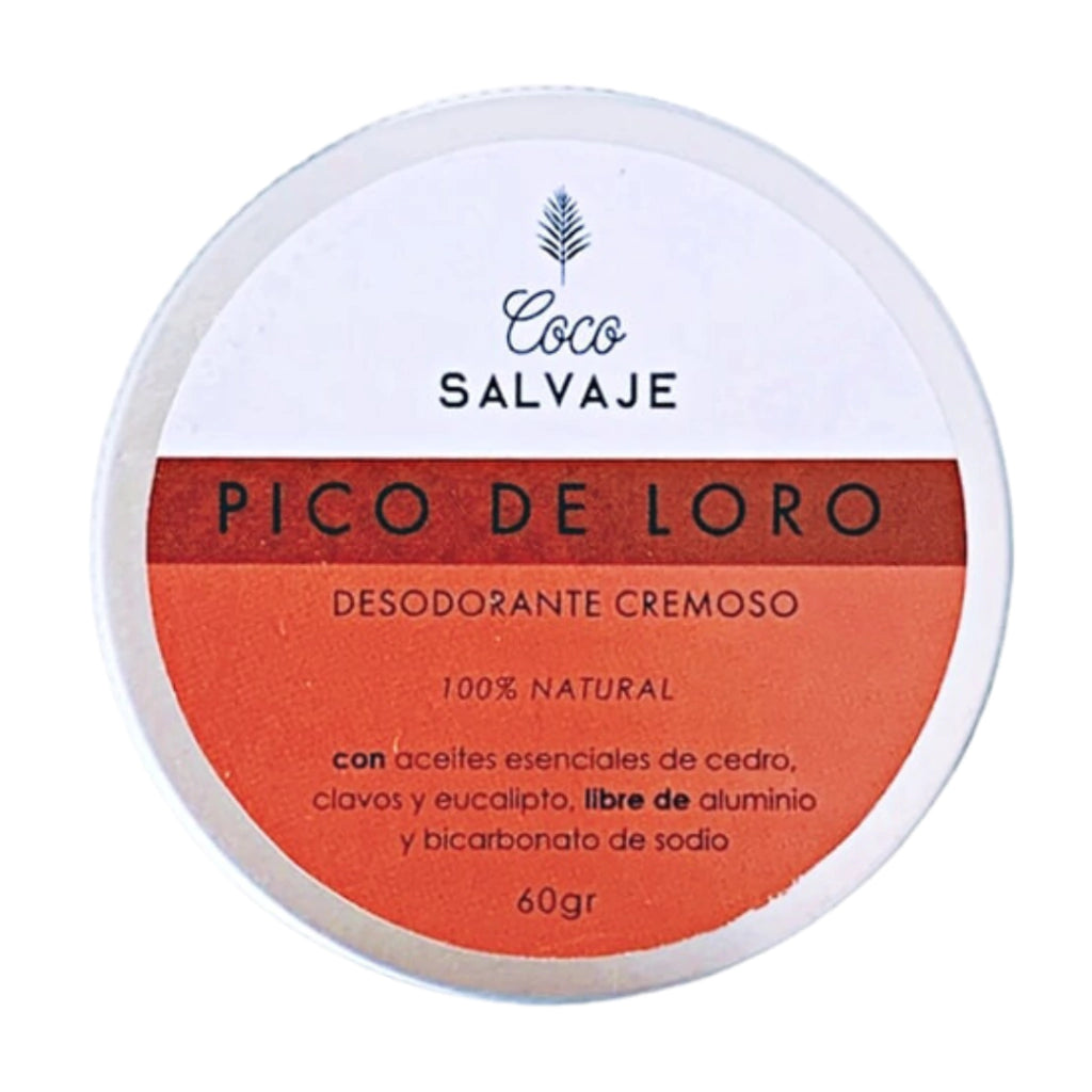 Desodorante Natural Pico de Loro - Coco Salvaje