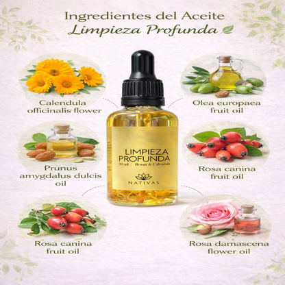 Aceite De Limpieza - Nativas x50ml