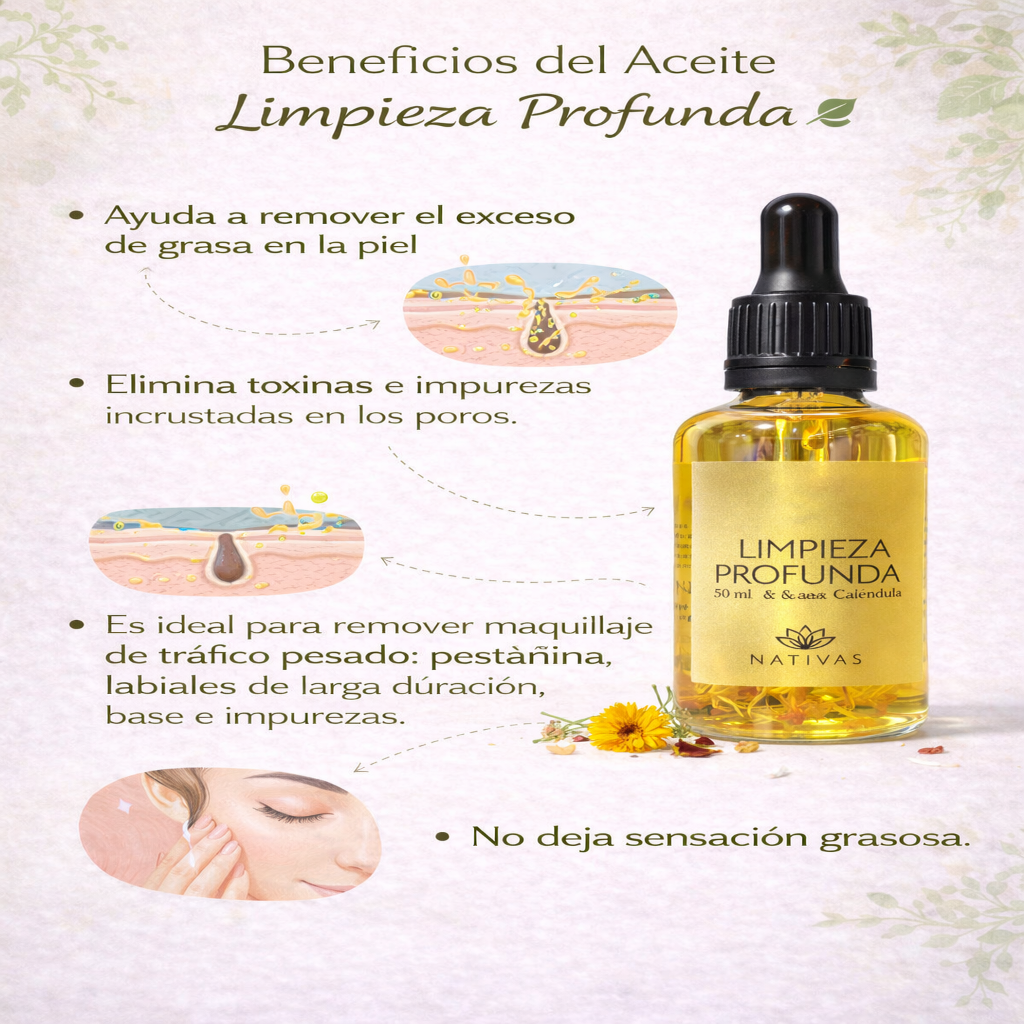 Aceite De Limpieza - Nativas x50ml