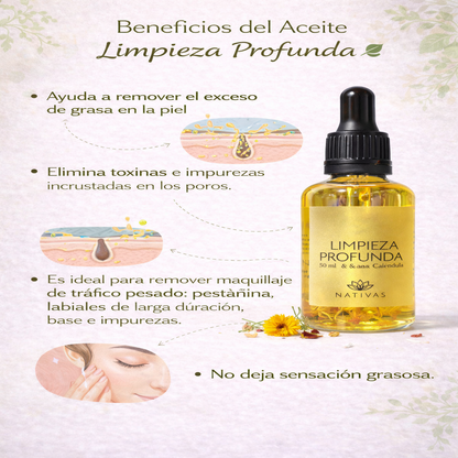 Aceite De Limpieza - Nativas x50ml