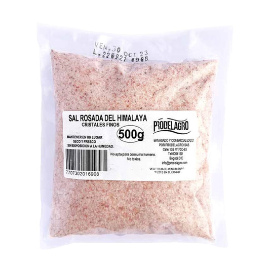 SAL ROSADA DEL HIMALAYA FINA x500G - PRODELAGRO