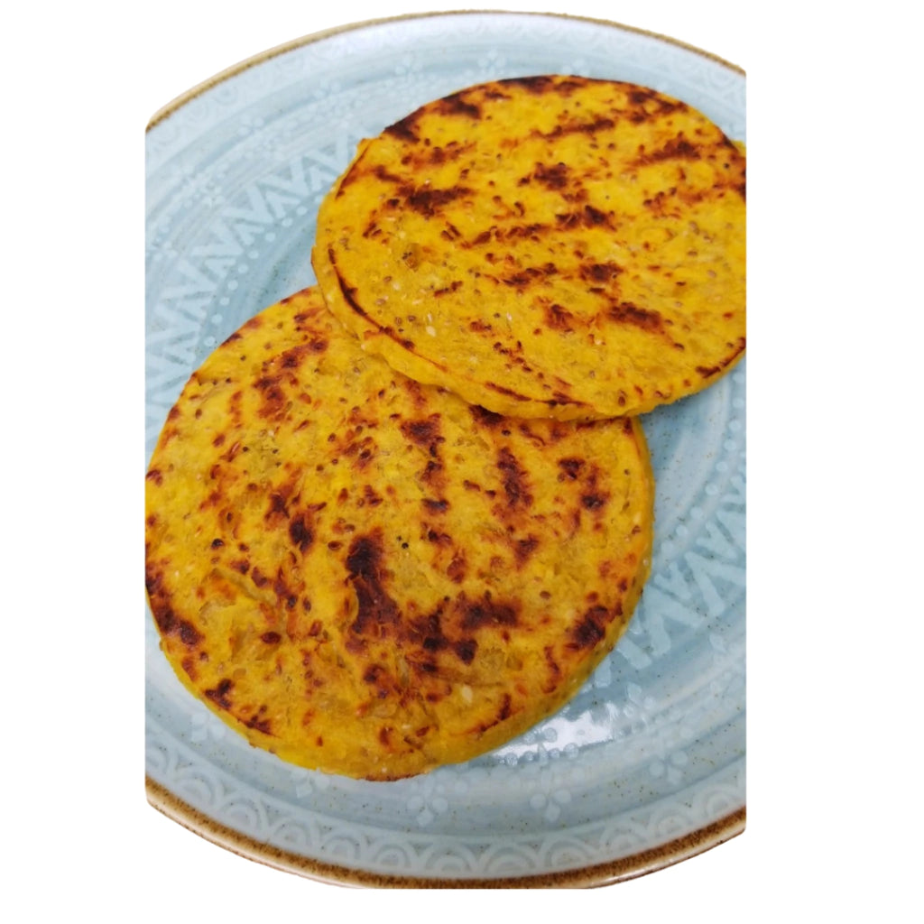 AREPA DE MADURO DE QUESO CON SEMILLAS x5 UNID - COMIDA REAL