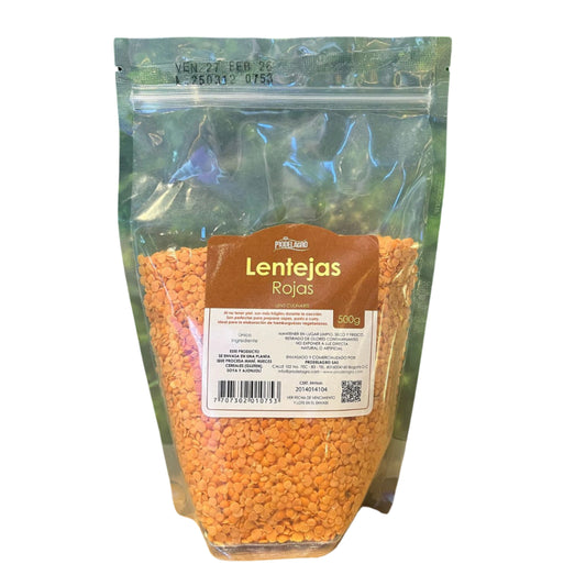 Lentejas Rojas - Prodelagro x500g