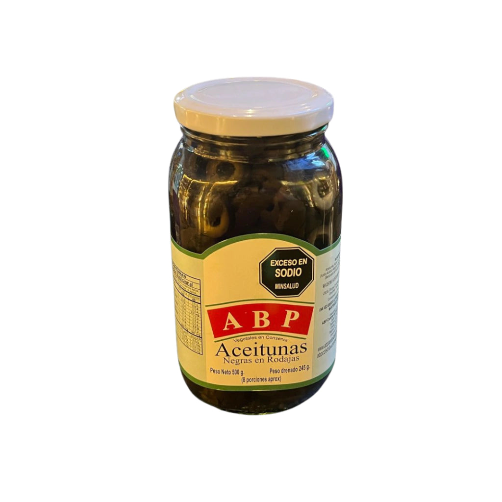 Aceitunas Negras En Rodajas - ABP x500ml