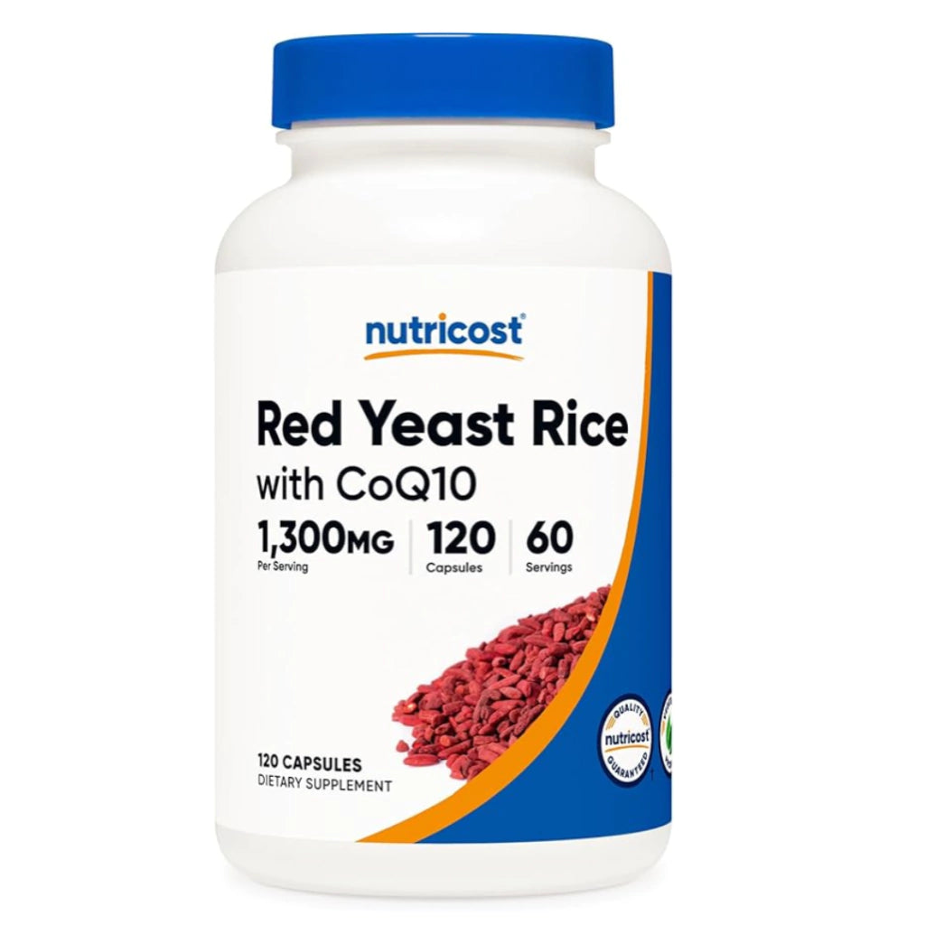 Red Yeast Rice With CoQ10 - Nutricost x120caps