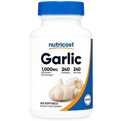 Garlic - Nutricost (Ajo en Capsulas) x240caps
