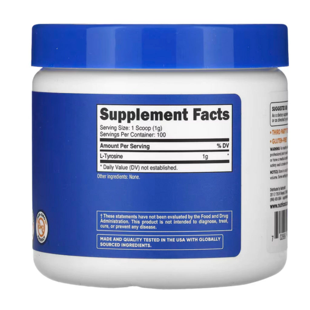 L-tyrosina - Nutricost x100g