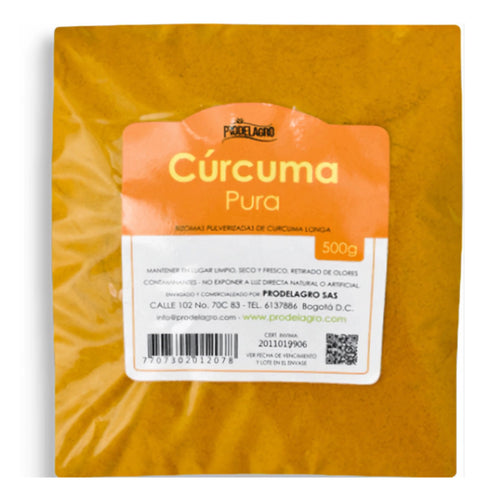 Cúrcuma en Polvo - Prodelagro x 500gr