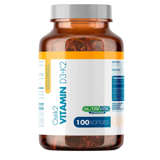 Vitamina D3+K2 - Nutrivita x100caps