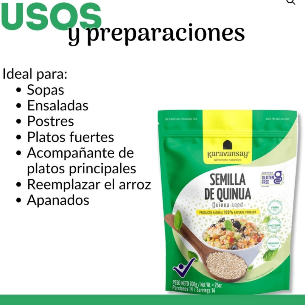 Semillas De Quinua - Karavansay x700g