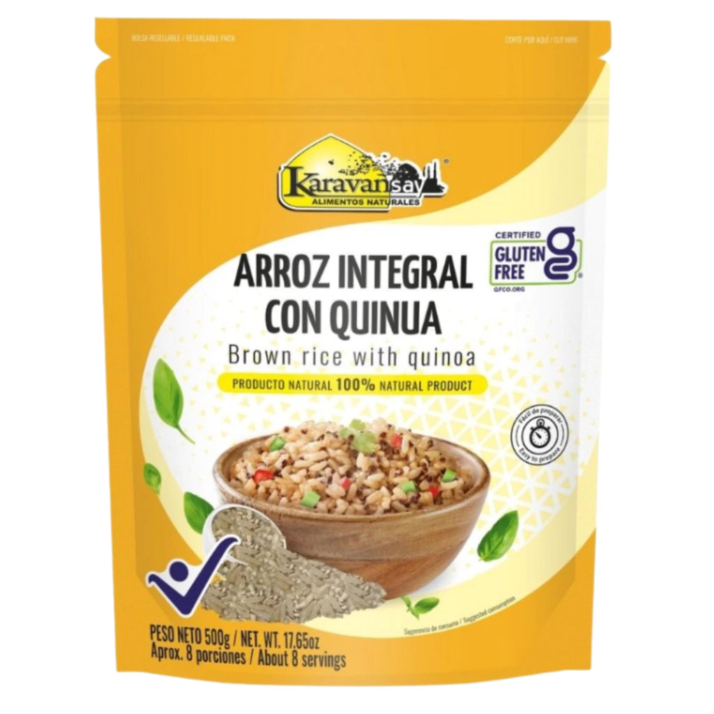 Arroz Integral Con Quinua - Karavansay x500g