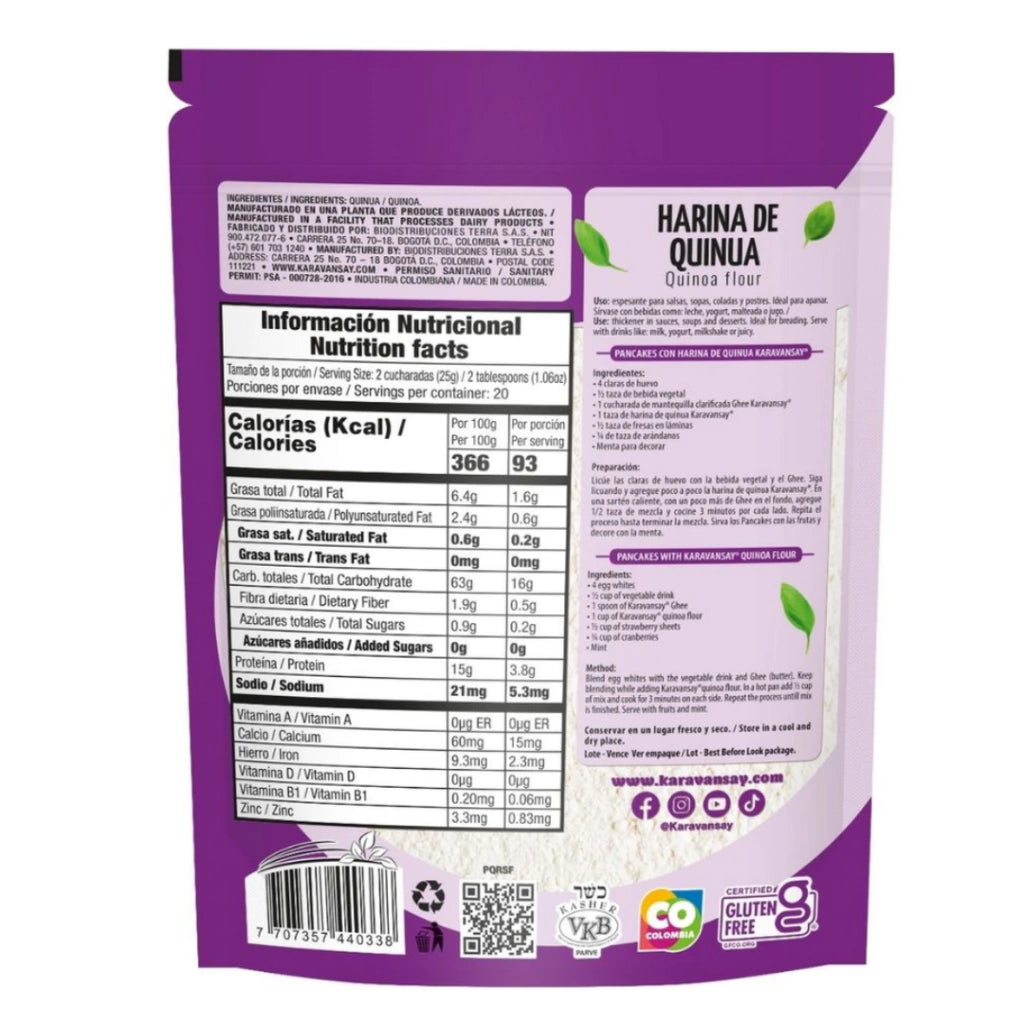 Harina De Quinua - Karavansay x500g