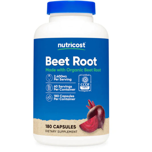 Beet Root - Nutricost x180caps