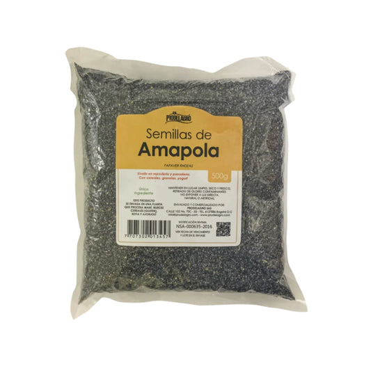 Semillas De Amapola - Prodelagro x250g
