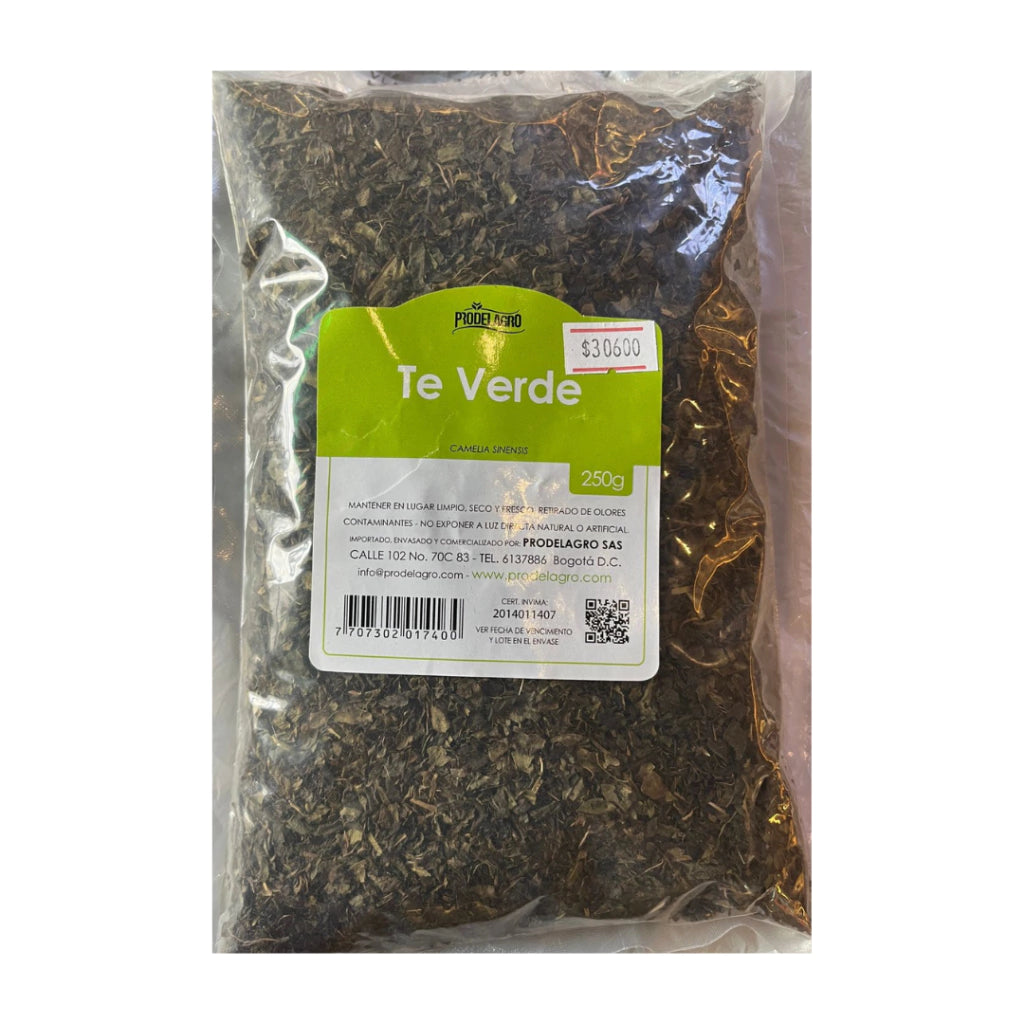 Té Verde - Prodelagro x250g