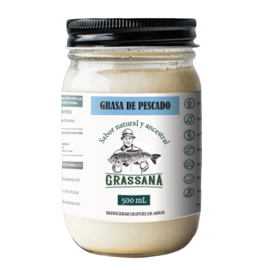 Grasa Orgánica de Pescado - Grassana x500ml