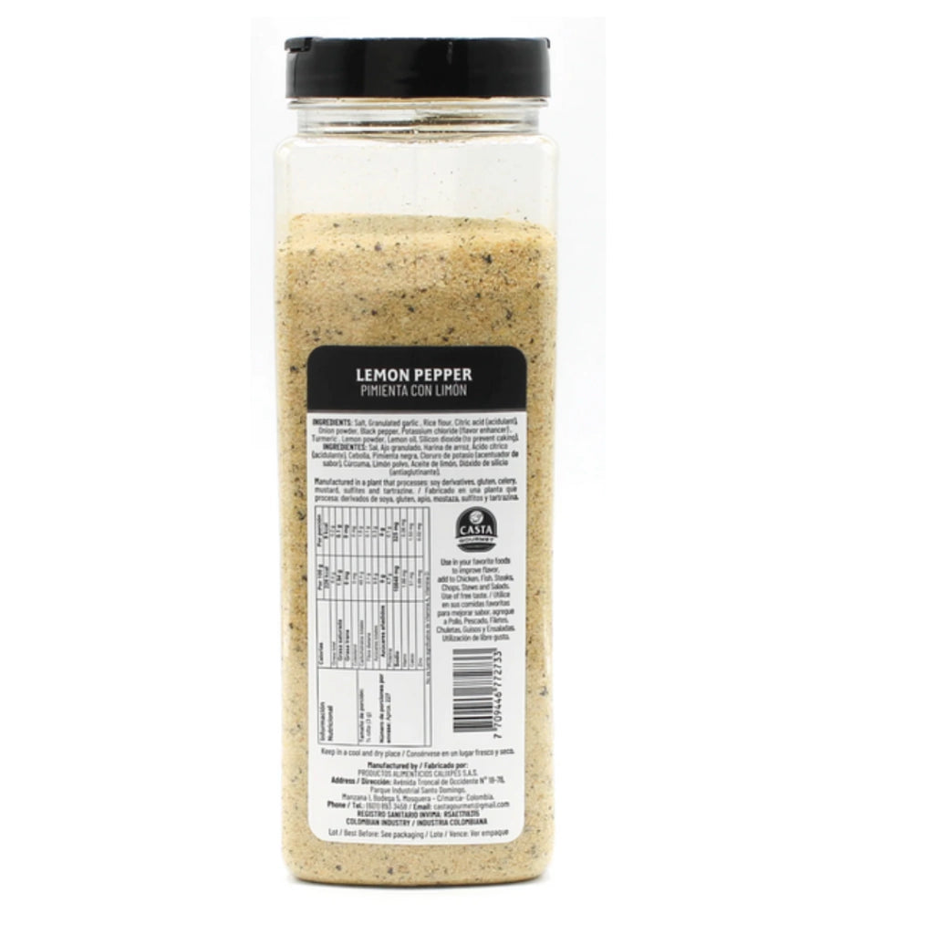 Pimienta con limon 680gr - Casta Gourmet