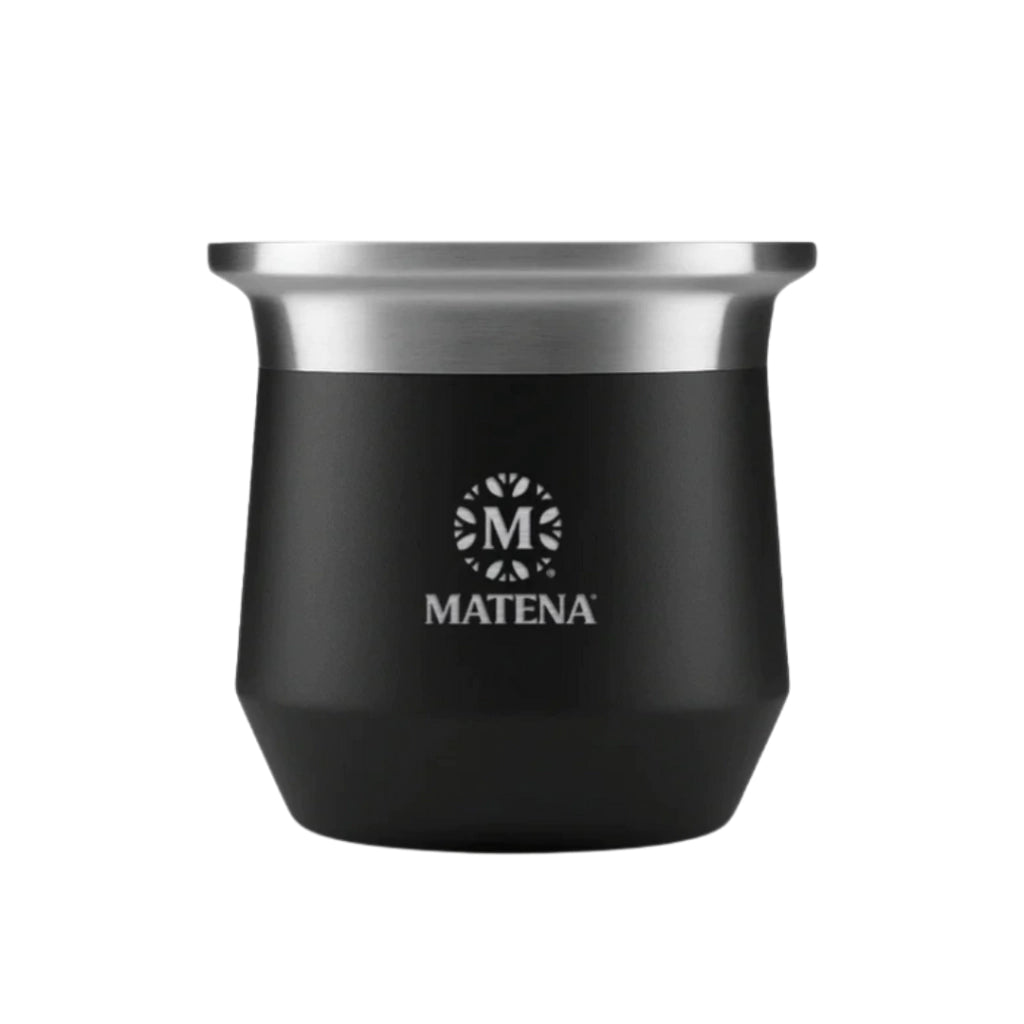 Mate de Acero "Amazonas" Blanco - Matena