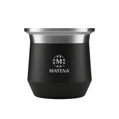 Mate de Acero "Amazonas" Blanco - Matena