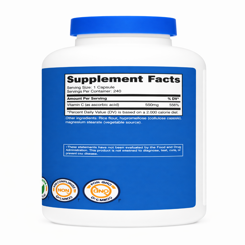Vitamina C - Nutricost x240caps