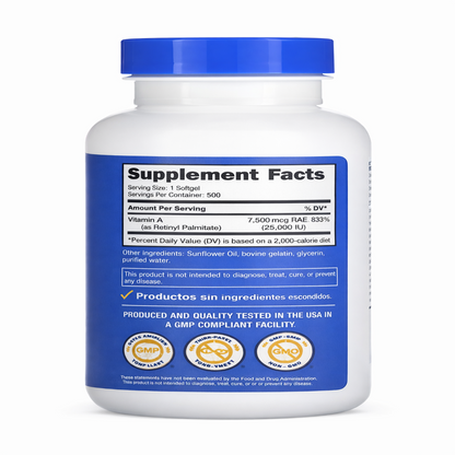 Vitamina A - Nutricost x500caps